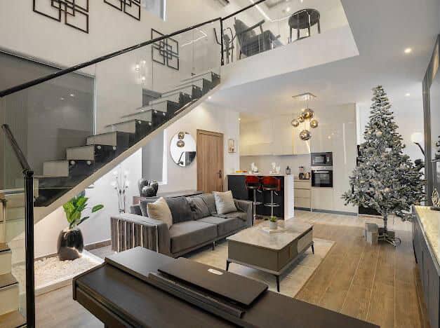 Elegant commercial interior